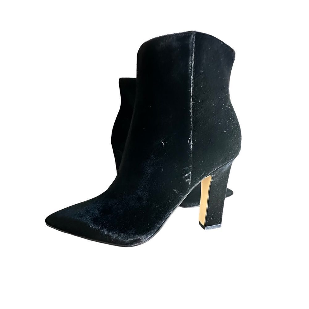NIB -Marc Fisher Black Mayae Pointed Toe Sculpted… - image 3